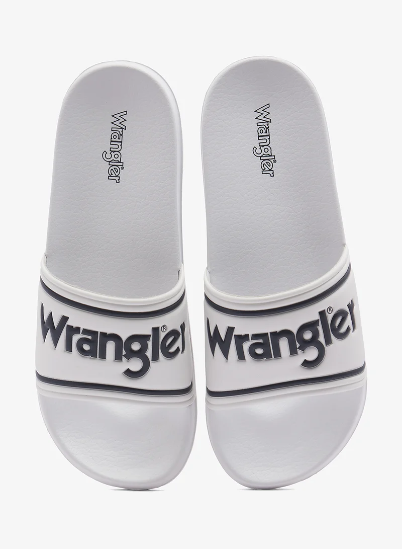 Wrangler BRIGHT WHITE Averell Low Slider for Men | Best Price UAE
